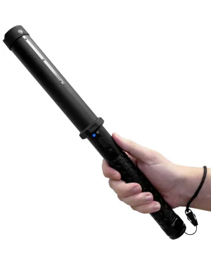 Stun Gun Sidekick with Flashlight | 280 Lumen w/ Anti Grab Prongs